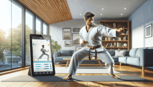 Entrena karate en casa con nuestra app!