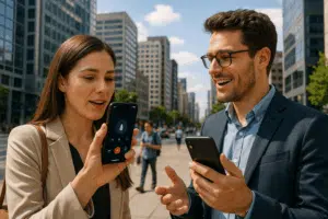 Transforma tu móvil en un walkie