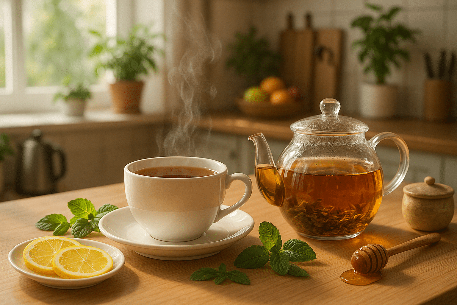 ¡Energízate con el chá vital!