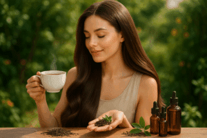 Cabello Fuerte con Té Milagroso