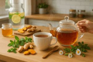 Té Anti-inflamatorio: Alivio Natural