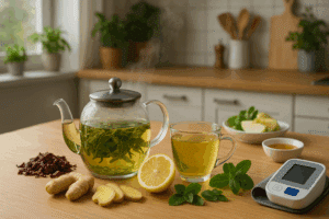 Controla la hipertensión con té