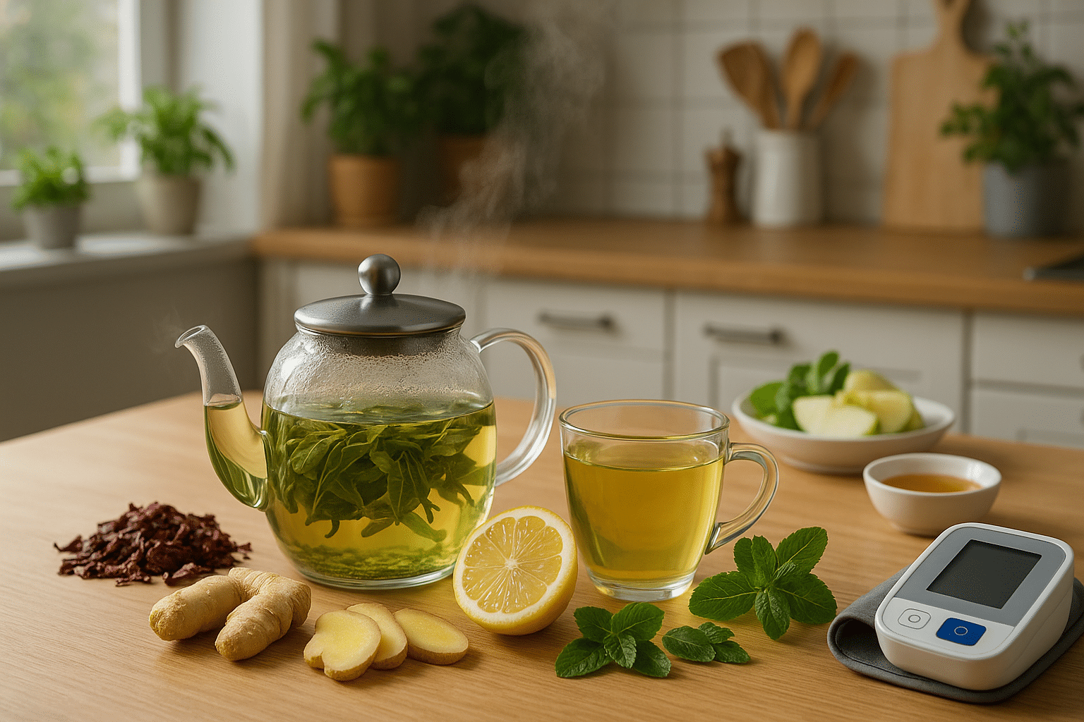 Controla la hipertensión con té