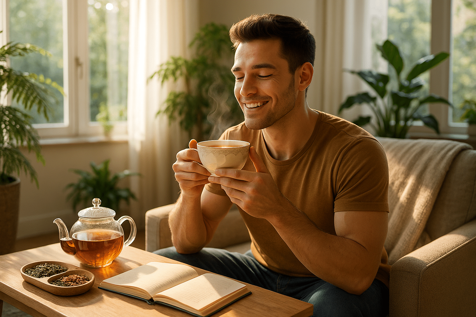 Vitalidad en taza: Energía con té