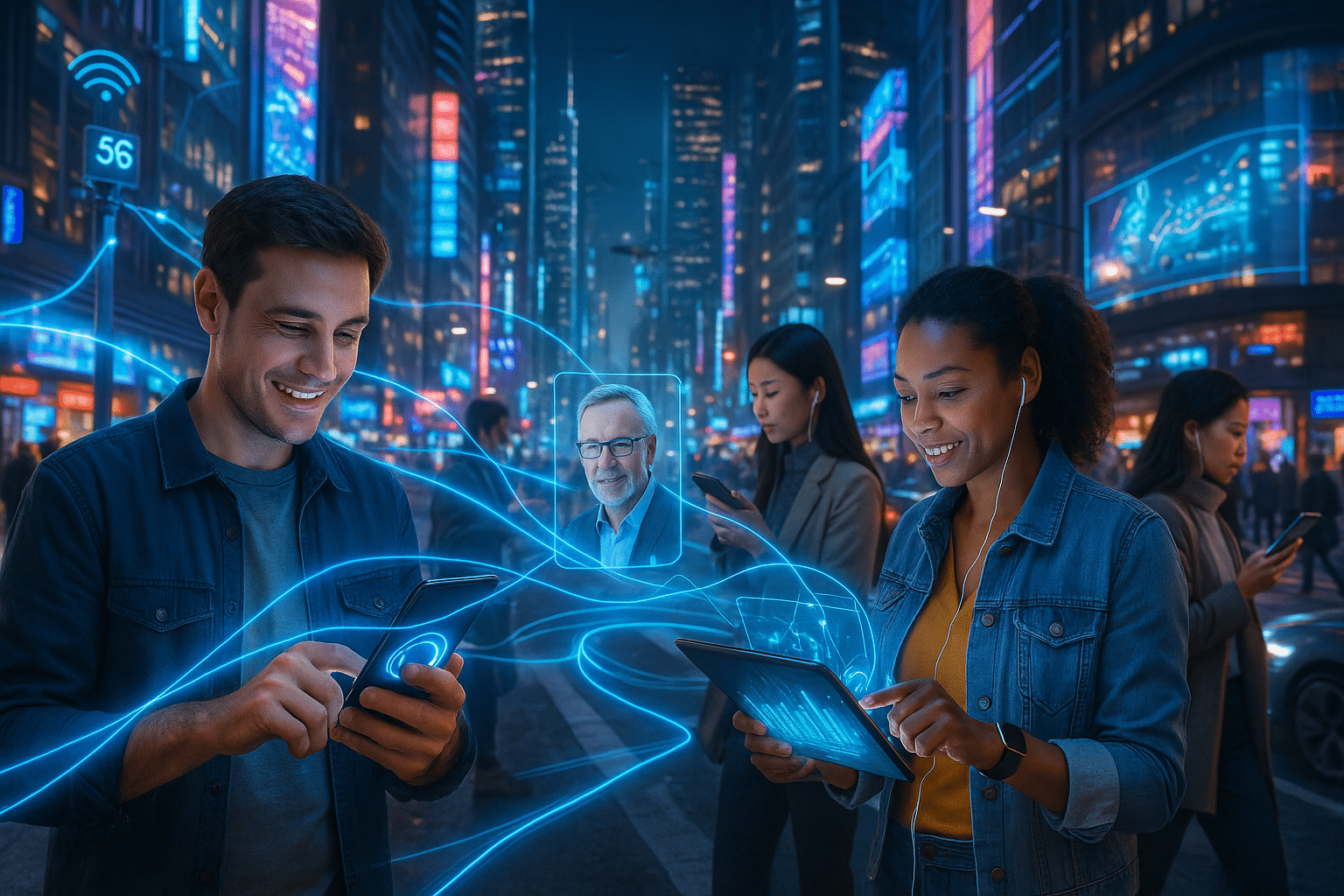 Velocidad Futurista: Aplicativo 5G