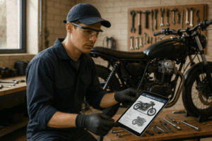 Maestro de Motos con Nuestra App