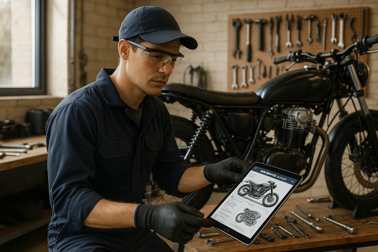 Maestro de Motos con Nuestra App