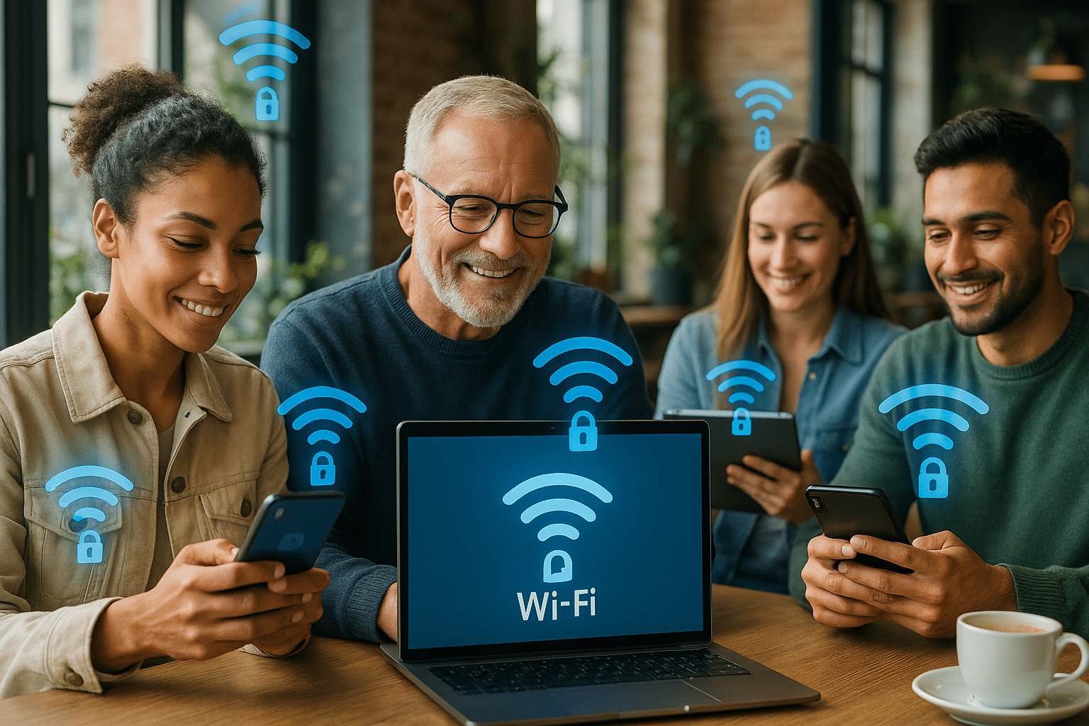 Conexión Wifi Ilimitada y Segura