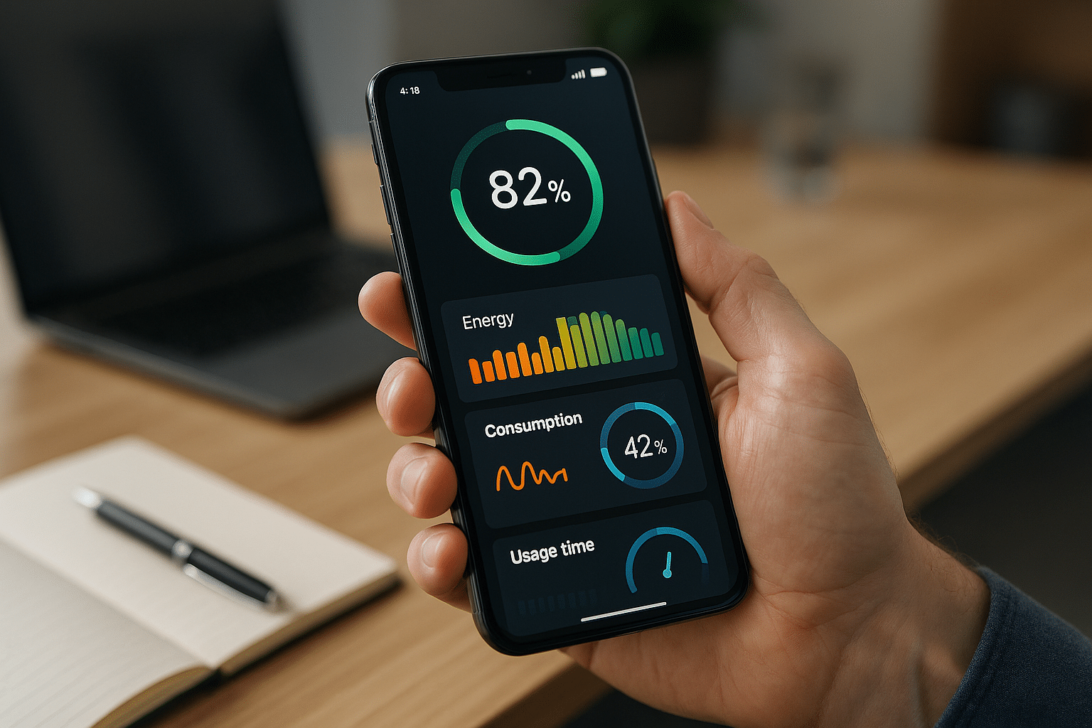 Batería Eterna con Nuestra App