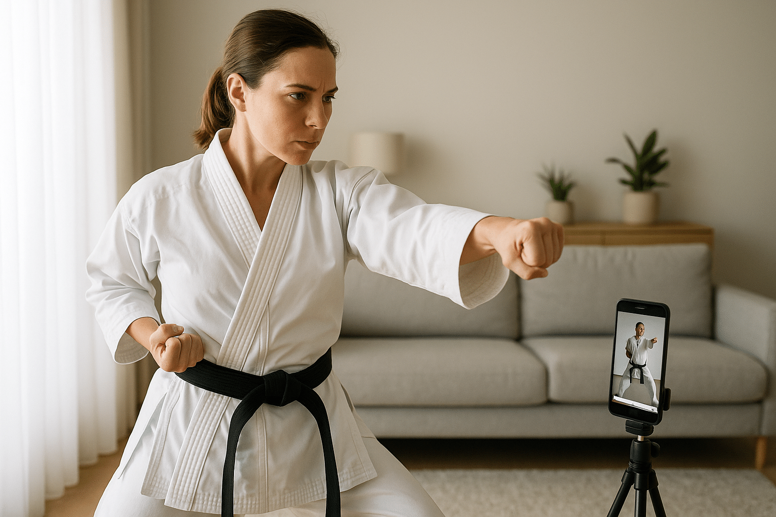 Karate en tu móvil: ¡Sé un maestro!