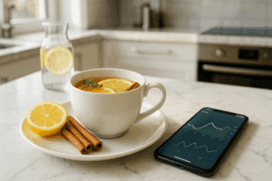 Sorbo Saludable: Té y App Glucosa