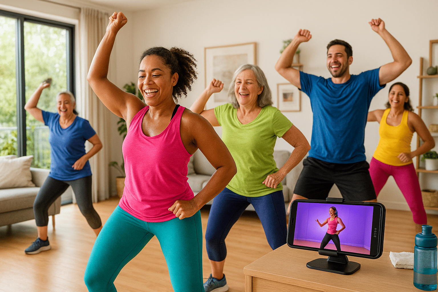 Baila y quema calorías ya
