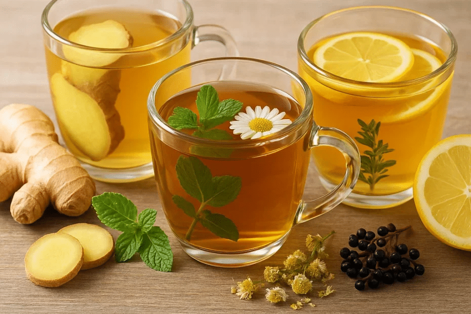 Aplicación para Preparar Tés Antiinflamatorios