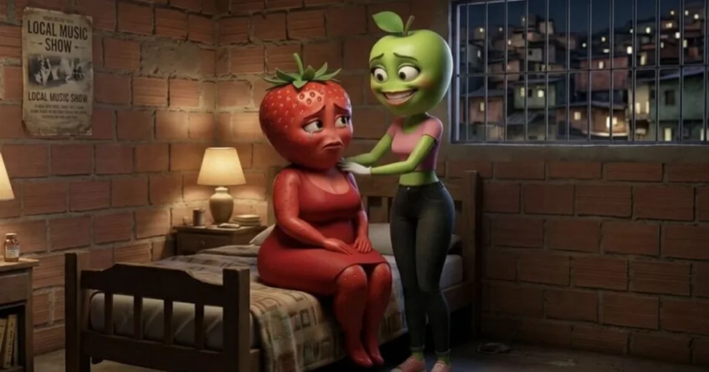 Historias Divertidas de Frutas con IA Rápida